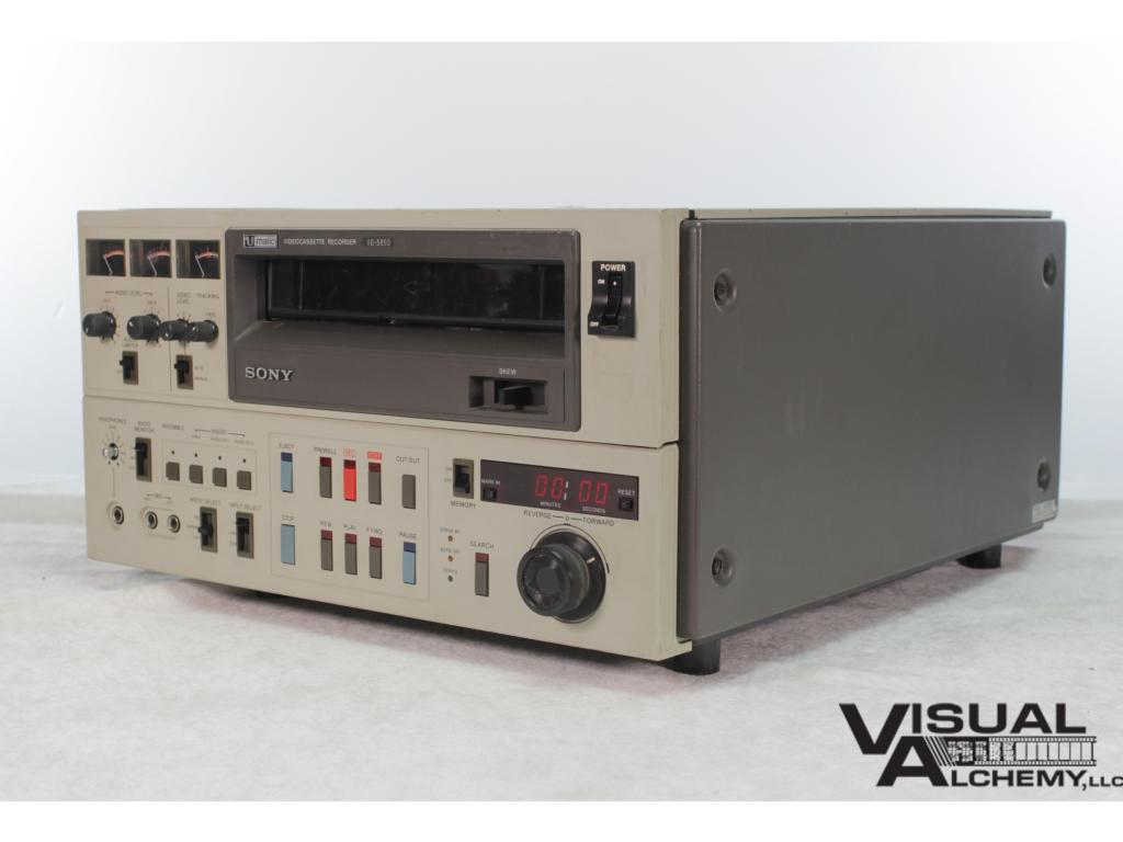 1987 Sony V0-5850 0.75" VTR #4 125