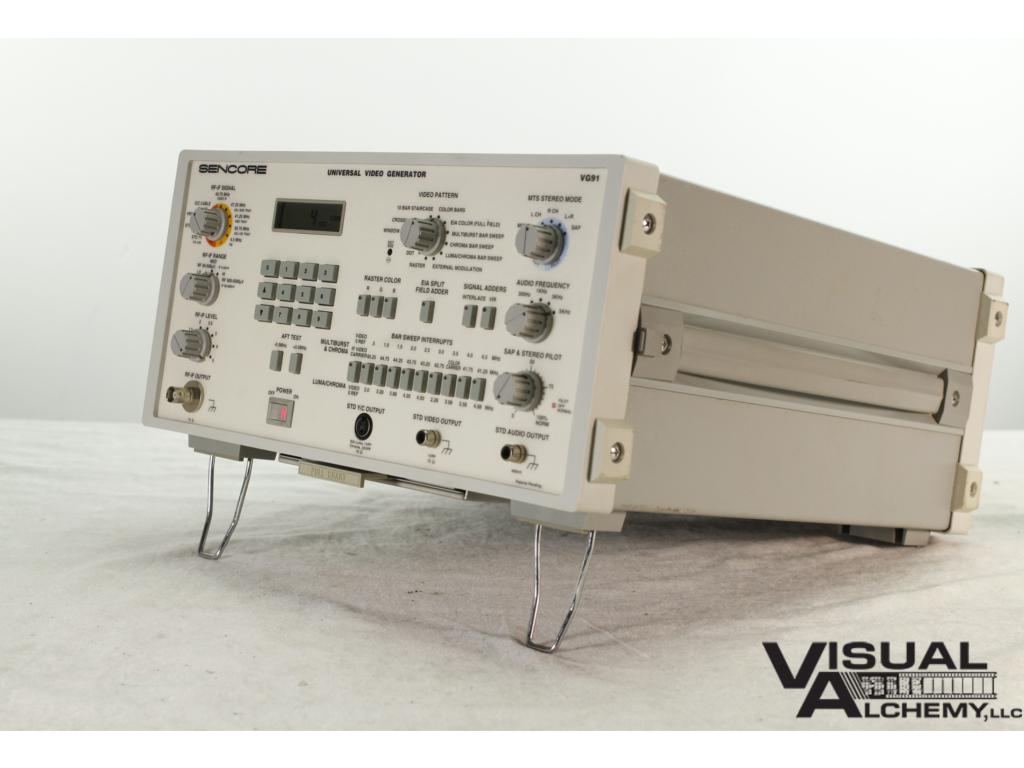 Sencore VG91 Universal Video Generator  102