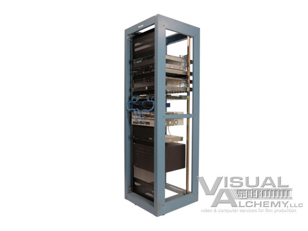 Programmable Blue Server Rack 13