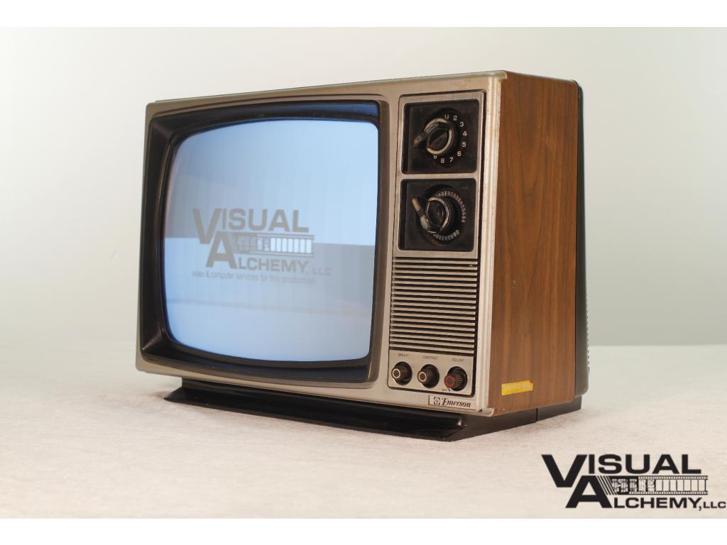 1983 12" Emerson B-120A B&W TV 38