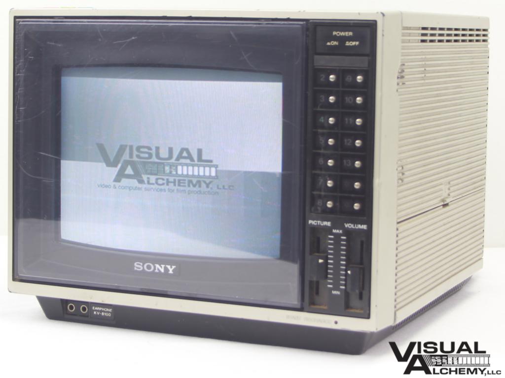 1982 8" Sony Trinitron TV KV-8100 36