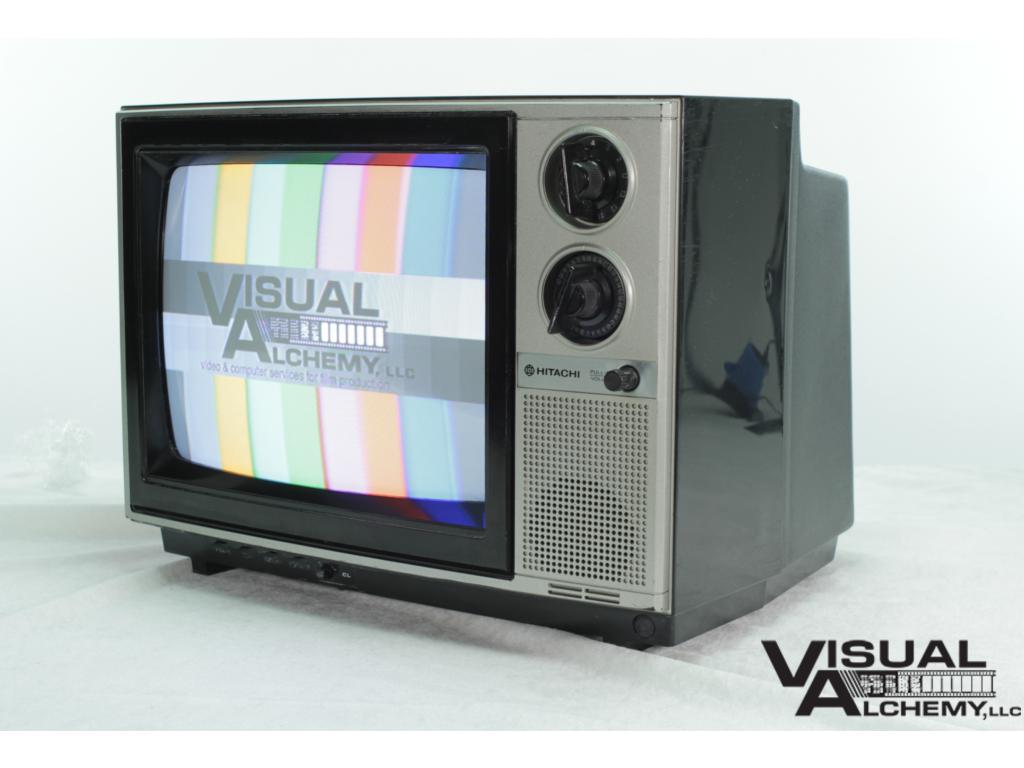 1983 13" Hitachi CT13X1 Color TV 39