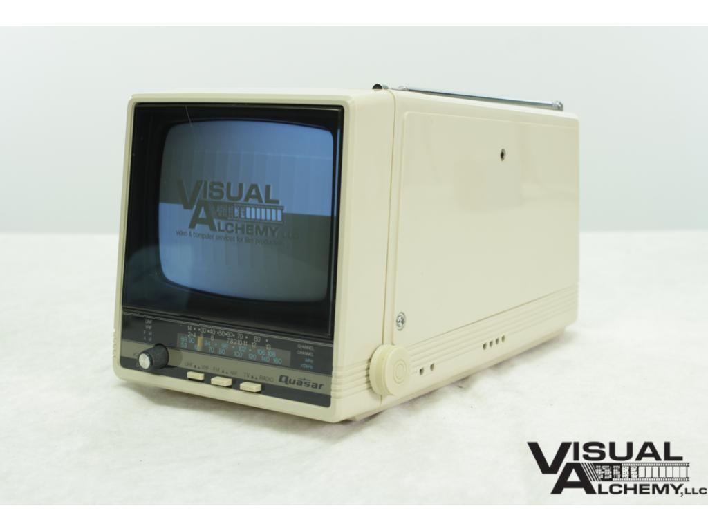 1984 5" Quasar XP1467WH Portable TV/Radio 50