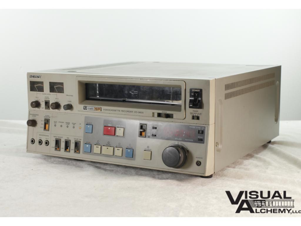 2000 Sony VO-9600 Videocassette Recorder 20