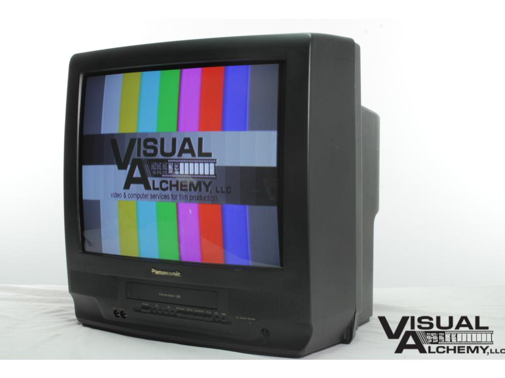 2001 20" Panasonic PV-C2011 VHS Combo 553