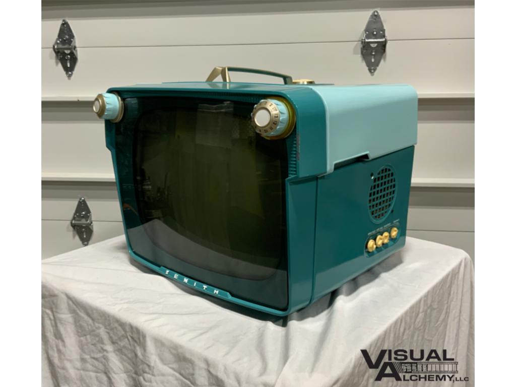 1958 16" Zenith A17170 Blue CRT TV 36